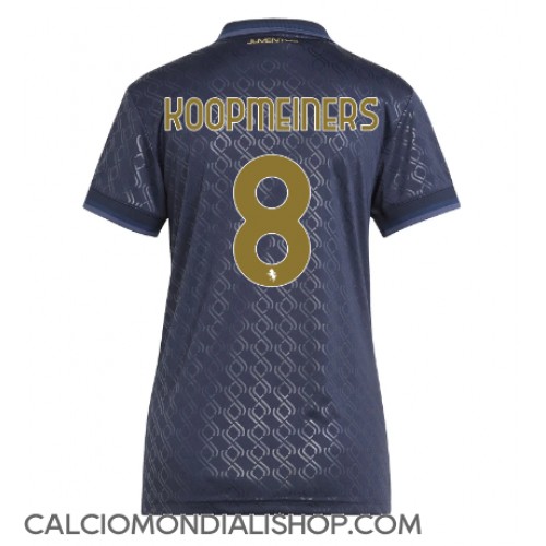 Maglie da calcio Juventus Teun Koopmeiners #8 Terza Maglia Femminile 2024-25 Manica Corta